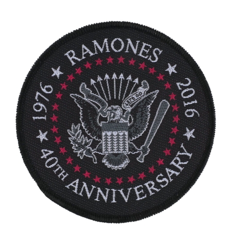 RAMONES - 40TH ANNIVERSARY --- patch.JPG