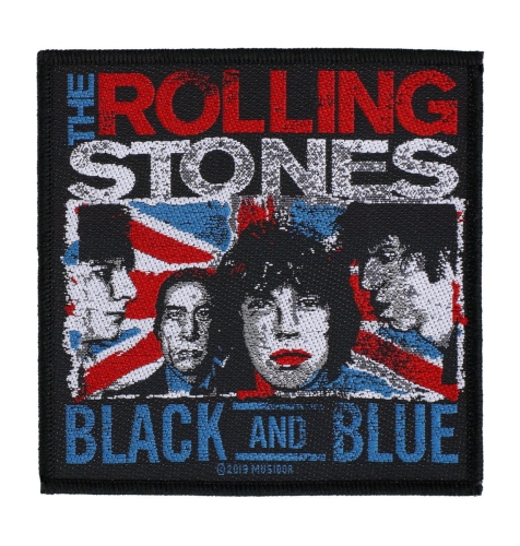 THE ROLLING STONES - Black And Blue --- patch.JPG