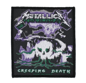 METALLICA - CREEPING DEATH  -- Woven Patch 