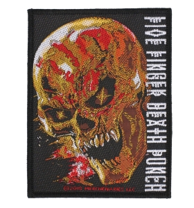FIVE FINGER DEATH PUNCH - And Justice For None  -- Woven Patch