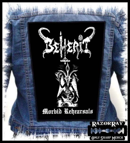 BEHERIT - Morbid Rehearsals --- Backpatch Back Patch.jpg