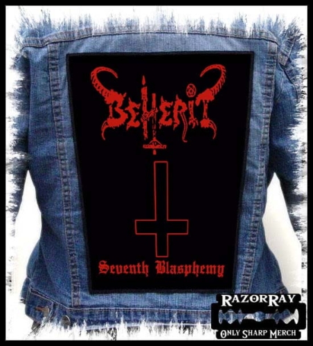 BEHERIT - Seventh Blasphemy --- Backpatch Back Patch.jpg