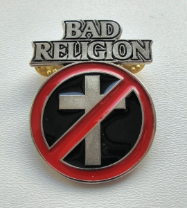 BAD RELIGION -- Metal Pin 