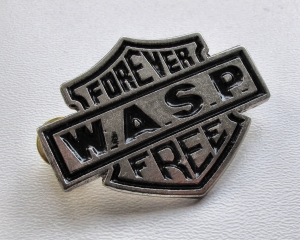 Przypinka WASP - Forever Free