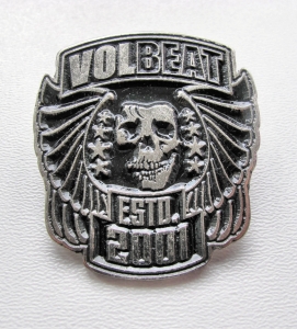 VOLBEAT - Est. 2001 -- Metal Pin 
