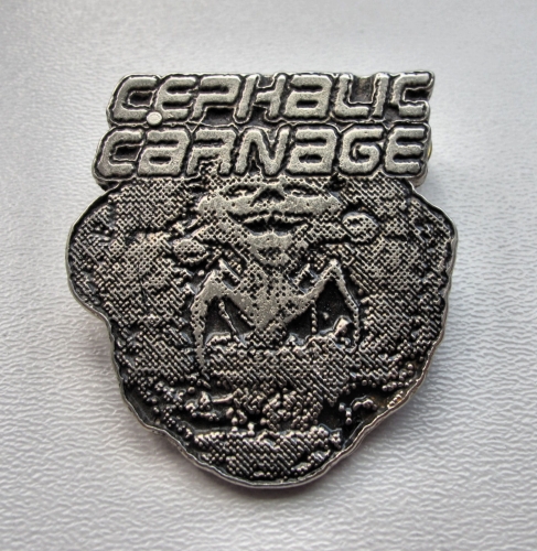 CEPHALIC CARNAGE --- metal pin.JPG