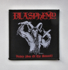 BLASPHEMY - Victory (Son of the Damned) -- Woven Patch 
