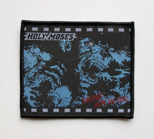 HOLY MOSES - Finished with the Dogs [black] --- patch.JPG