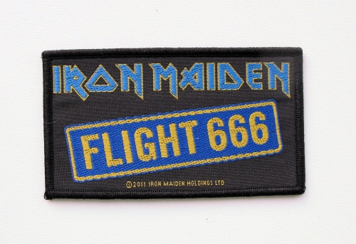 IRON MAIDEN - Flight 666 --- patch.JPG