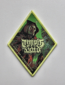 TEMPLE OF VOID - Of Terror and the Supernatural [yellow] -- Woven Patch 