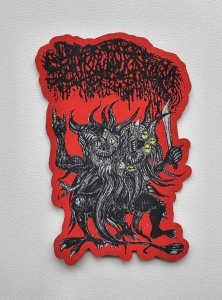 SANGUISUGABOGG - Pornographic Seizures [Laser Cut] -- Woven Patch 