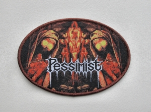 Naszywka PESSIMIST - Blood for the Gods [brown]