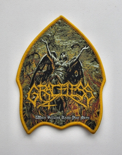 GRACELESS - Where Vultures Know Your Name [yellow] --- patch.JPG