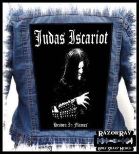 JUDAS ISCARIOT - Heaven In Flames  -- Backpatch  