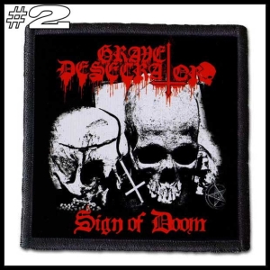 Naszywka GRAVE DESECRATOR