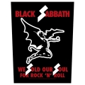 BLACK SABBATH - We Sold Our Soul For Rock N Roll --- Backpatch Back Patch.jpg