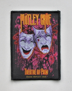 MOTLEY CRUE - Theatre Of Pain -- Woven Patch 