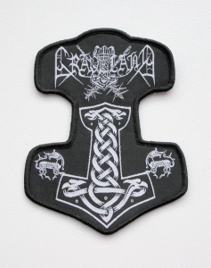 GRAVELAND - Thors Hammer -- Woven Patch 