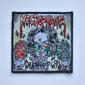 Naszywka NECROPHAGIA - Deathtrip 69 [black]