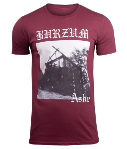 Koszulka BURZUM - Aske [maroon]