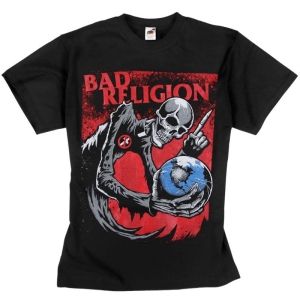 T-shirt BAD RELIGION - GLOBE