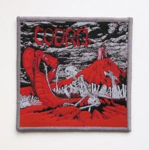 COBRA - Back from the Dead [grey] -- Woven Patch