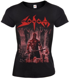 Girly babydoll t-shirt SODOM - THE FINAL SIGN OF EVIL