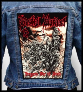 BESTIAL WARLUST - Vengeance War 'till Death -- Backpatch