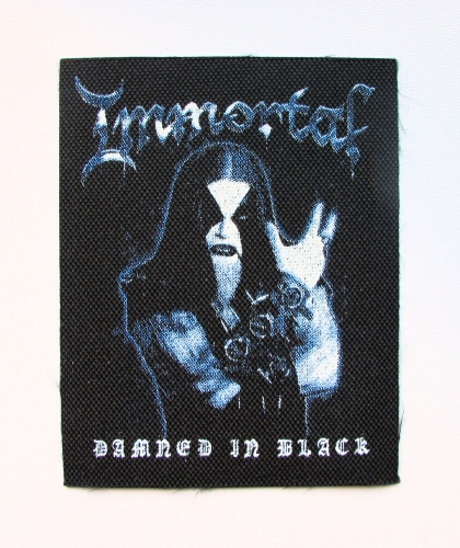 IMMORTAL - Damned In Black --- patch.JPG