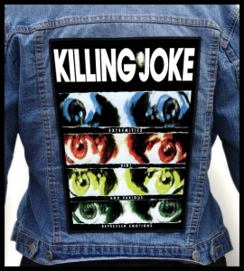 KILLING JOKE - Extremities, Dirt and Various Repressed Emotions -- Backpatch