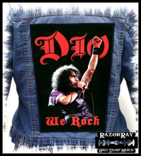 DIO - We Rock -- Backpatch Back Patch.jpg