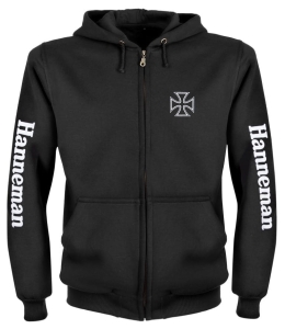 Bluza HANNEMAN - B&W (Slayer) [zipper] 