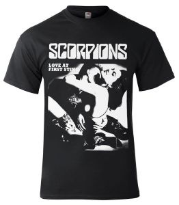 T-shirt SCORPIONS - LOVE AT FIRST STING