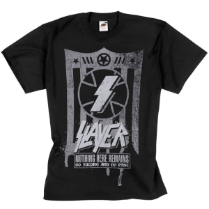 T-shirt SLAYER - NOTHING HERE REMAINS...