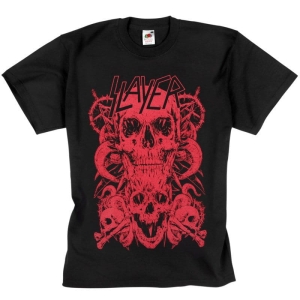 T-shirt SLAYER - SKULLS AND BONES