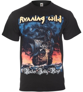Koszulka RUNNING WILD - UNDER JOLLY ROGER