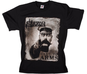 T-shirt SAXON - CALL TO ARMS