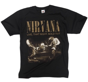Koszulka NIRVANA - LIVE, THAT NIGHT, SOLD OUT #2