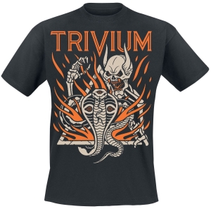 T-shirt TRIVIUM - Cobra Skull