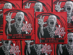 BLOOD FEAST - The Future State of Wicked [red] -- Woven Patch