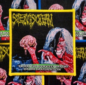 Naszywka SILENT SCREAM - From the Darkest Depths of the Imagination [yellow]