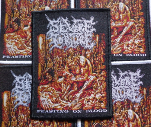 SEVERE TORTURE - Feasting on Blood [black] -- patch.jpg