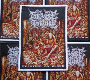 Naszywka SEVERE TORTURE - Feasting on Blood [white] 