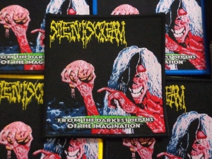 Naszywka SILENT SCREAM - From the Darkest Depths of the Imagination [black]