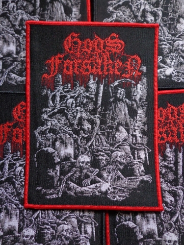 GODS FORSAKEN - Descent Into Total Darkness red] -- patch.jpg