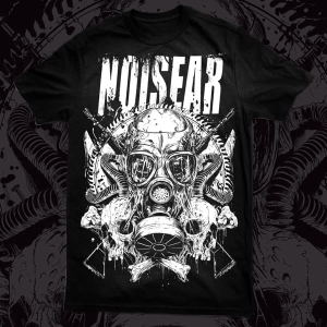 Koszulka NOISEAR - Gasmask Skull