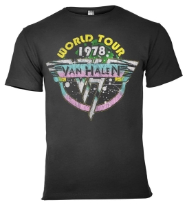 T-shirt VAN HALEN - 1978 WORLD TOUR 
