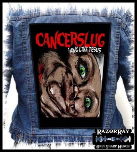 CANCERSLUG - Hung Like Jesus -- Backpatch