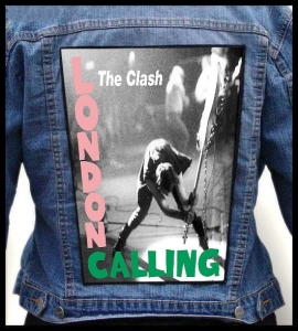 THE CLASH - London Calling -- Backpatch
