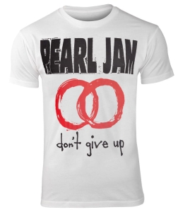 T-shirt PEARL JAM - DON’T GIVE UP [white]
